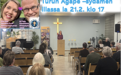 Syty lähetystyöstä Turussa La 21.2.2026 klo 17