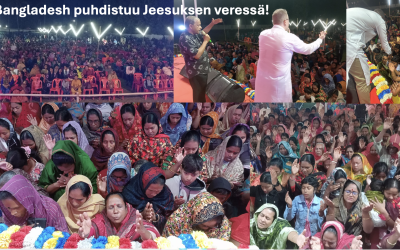 Syty Jumalan suurista teoista lähetystyössä Jämsässä su 29.3. klo 11